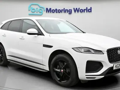 Używany Jaguar F-Pace R-Dynamic 300 KM (220 kW) 2020 Biały SUV