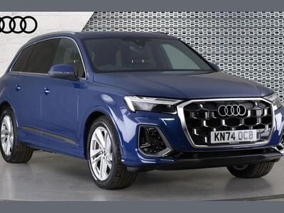 Used Audi Q7 S-Line 394 HP (289 kW) 2024 Blue SUV