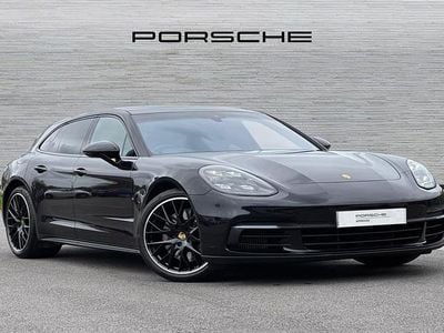 Used Porsche Panamera 440 HP (323 kW) 2020 Jet black Estate