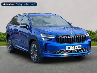 Second-hand Skoda Kodiaq SportLine 150 CP (110 kW) 2025 Albastru SUV