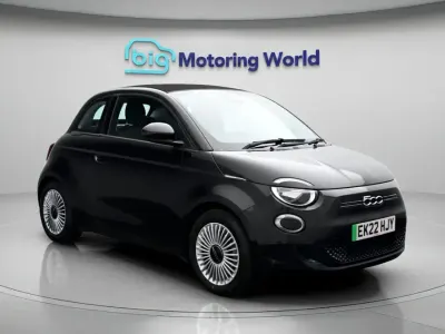 Used Fiat 500e Icon 86 kW (118 HP) 2022 Black Cabriolet