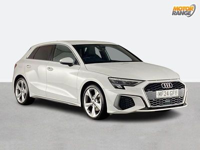 Used Audi A3 S-Line 2024 White Hatchback
