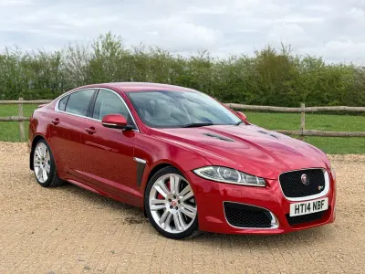 Used Jaguar XFR Supercharged 505 HP (371 kW) 2014 Red Sedan