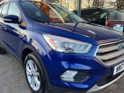 Blue Used 2017 Ford Kuga Titanium SUV | £6,995 (Fair price)
