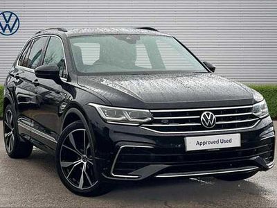 Used VW Tiguan R-line 150 HP (110 kW) 2021 Deep black pearl SUV