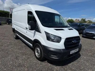 Used Ford Transit 105 HP (77 kW) 2022 White Van