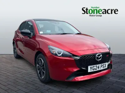 Używany Mazda 2 Homura-Aka 116 KM (85 kW) 2024 Czerwony Hatchback