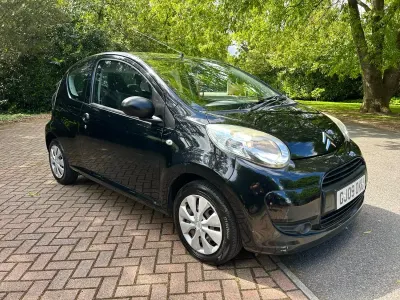 Used Citroën C1 68 HP (50 kW) 2009 Black Hatchback