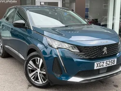 Used Peugeot 3008 Allure 130 HP (95 kW) 2022 Blue SUV