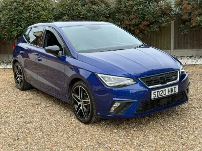 Used Seat Ibiza FR Sport 115 HP (84 kW) 2020 Blue Hatchback