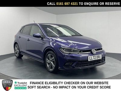 Used VW Polo R-line 95 HP (69 kW) 2022 Purple Hatchback