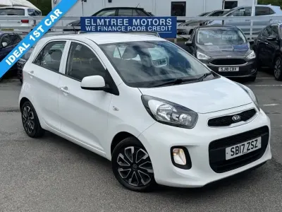 Używany Kia Picanto Air 65 KM (47 kW) 2017 Biały Hatchback