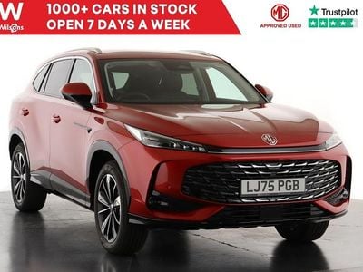 New MG HS Trophy 2026 Red SUV