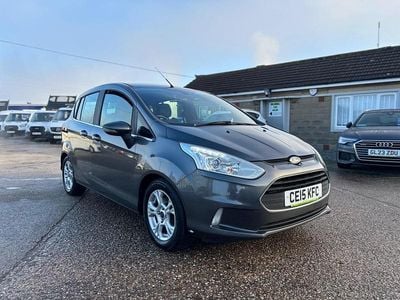 Used Ford B-MAX Zetec 95 HP (69 kW) 2015 Grey MPV