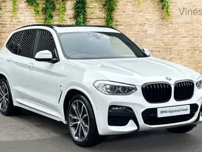 Used BMW X3 M Sport 190 HP (139 kW) 2020 White SUV