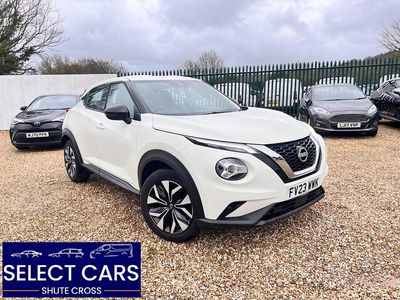 Used Nissan Juke Acenta 114 HP (83 kW) 2023 White SUV