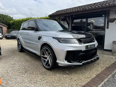 Used Land Rover Range Rover Sport SVR 2018 Silver SUV
