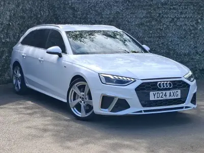 Used Audi A4 S-Line 204 HP (150 kW) 2024 White Estate