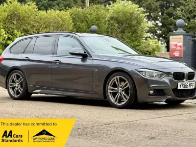 Usado BMW 320 M Sport 2016 Gris Familiar