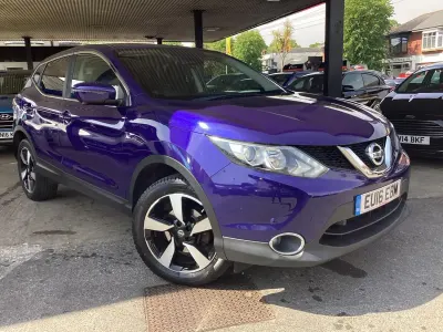 Używany Nissan Qashqai N-Connecta 130 KM (95 kW) 2016 Niebieski SUV