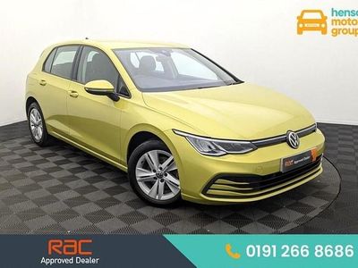 Yellow Used 2021 VW Golf VII S Hatchback | £11,999 (Fair price)