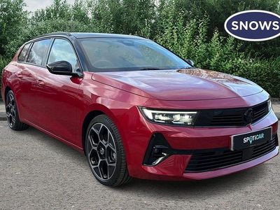 New Vauxhall Astra Ultimate 130 HP (95 kW) 2025 Red Estate