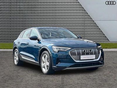 Used Audi e-tron Advanced 230 kW (313 HP) 2020 Blue SUV