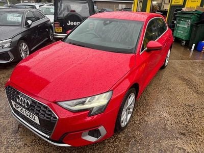 Used Audi A3 e-tron Sport 2021 Red Hatchback