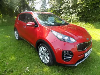 Used Kia Sportage GT-Line 2018 Red SUV