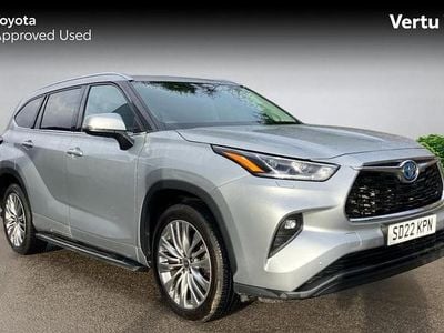 Used Toyota Highlander 248 HP (182 kW) 2022 Silver SUV