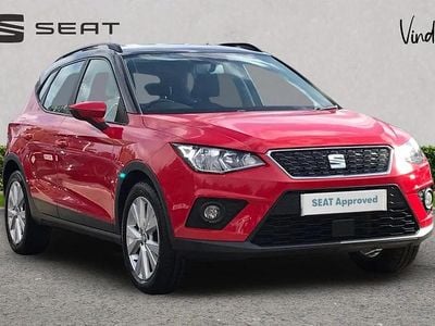 Used Seat Arona SE Technology 94 HP (69 kW) 2021 Red SUV