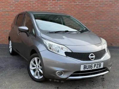 Used Nissan Note Tekna 90 HP (66 kW) 2016 Grey Hatchback