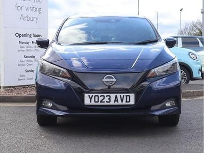 Used Nissan Leaf Tekna 110 kW (150 HP) 2023 Blue Hatchback