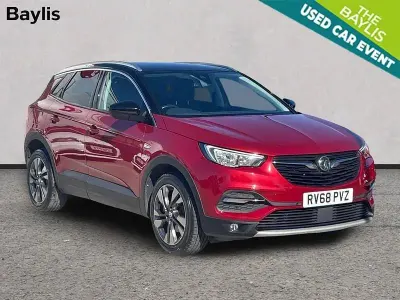 Second-hand Vauxhall Grandland X Sport 130 CP (95 kW) 2018 Roșu SUV