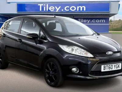 Used Ford Fiesta Zetec 96 HP (70 kW) 2011 Black Hatchback