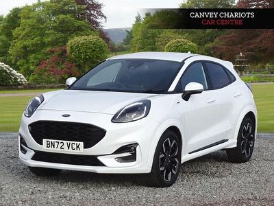 White Used 2022 Ford Puma ST-Line X Hatchback | £13,500 (Fair price)