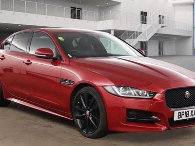 Red Used 2018 Jaguar XE R-Sport Sedan | £10,599 (Fair price)