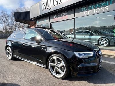 used Audi A3 Sportback 2.0 S3 TFSI QUATTRO BLACK EDITION 5d 306 BHP * 1 OWNER * PANORAMIC SUNROOF * BANG & OLUFS