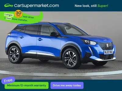 Second-hand Peugeot 2008 Allure+ 100 kW (136 CP) 2023 Albastru SUV
