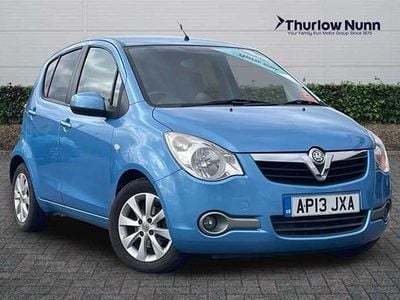 Used Vauxhall Agila 94 HP (69 kW) 2013 Blue MPV