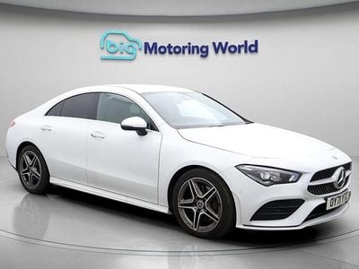Used Mercedes CLA200 AMG line 163 HP (119 kW) 2021 White Coupe