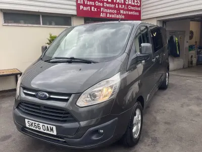 Used Ford Transit Custom Limited 170 HP (125 kW) 2016 Grey Van
