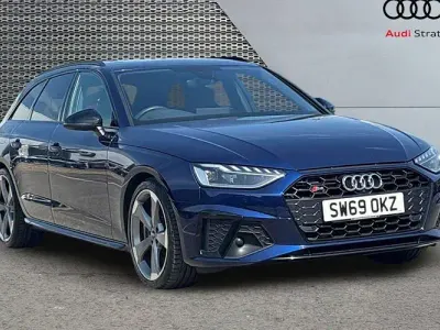 Used Audi S4 Black Edition 347 HP (255 kW) 2019 Blue Estate