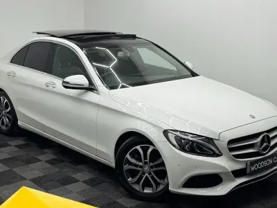 Usado Mercedes C200 Premium 184 HP (135 kW) 2016 Branco Sedan