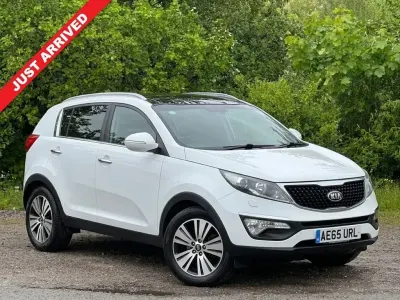 Gebraucht Kia Sportage 116 PS (85 kW) 2015 Weiß SUV