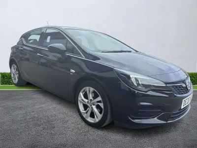 Used Vauxhall Astra SRi 145 HP (106 kW) 2020 Black Hatchback