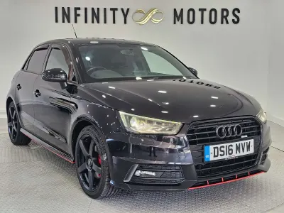 Used Audi A1 Sportback S-Line 150 HP (110 kW) 2016 Black Hatchback
