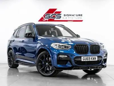 Used BMW X3 M Sport 184 HP (135 kW) 2019 Blue SUV