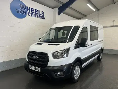 Used Ford Transit Trend 130 HP (95 kW) 2024 White Van