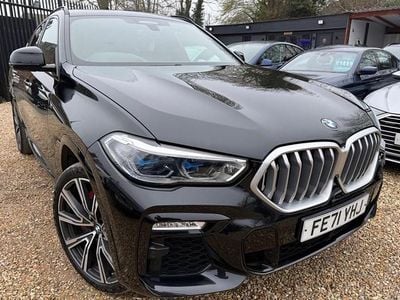 Used BMW X6 M Sport 340 HP (250 kW) 2021 Black SUV